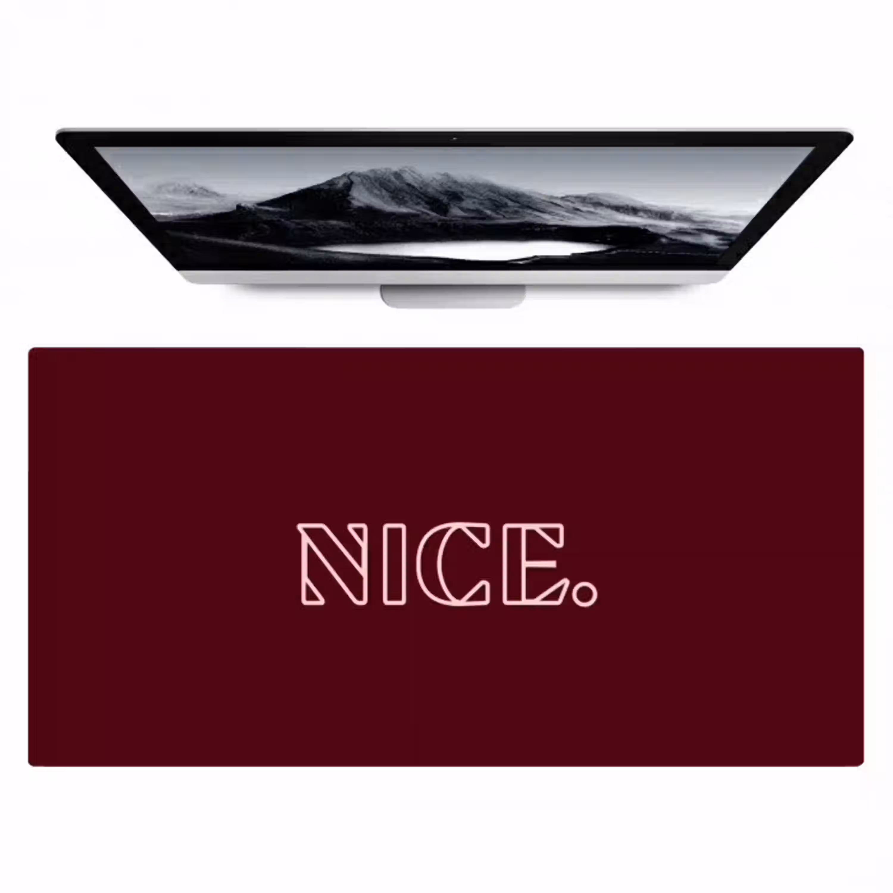 Bordeaux - Nice - minimalistisch Muismat XXL klein -zzz3d