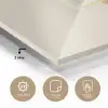 Minimalistisch - Waterijsje - Stokje - Beige plexiglas 5mm klein -sfeer2
