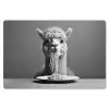Alpaca - Pasta - Zwart - Wit - Grappig - Dieren Placemat vinyl groot -zzsfeer1_Kitchenyeah-website