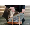 Kalf - Oormerk - Houten stal laptophoes neopreen klein -tas