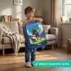 Stadion - Voetbal - Jongen Kinderkoffer - Blauw klein -sfeer2_NL
