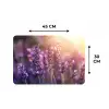 Lavendelbloemen - Paars - Zonlicht Placemat vinyl groot -specs
