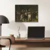 De Nachtwacht - Kunst - Oude meesters - Rembrandt PET vilt klein -sfeer5