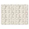 Motief - Abstract - Beige muismat rubber klein 262 -3d