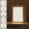 Valentijn - Hart - Wit - Zwart Light Box met kabel (Tafellamp) klein 925 -USP_NL