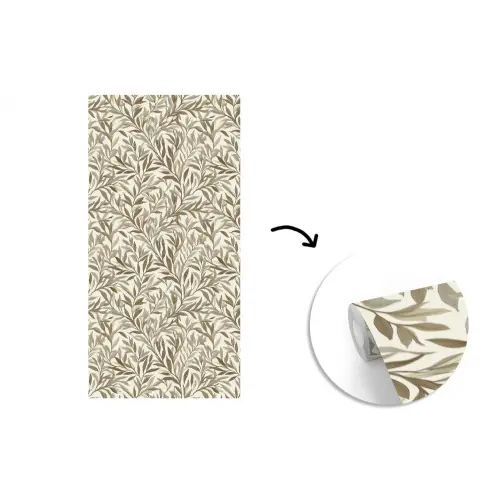 Takken - Botanisch - Taupe fotobehang vinyl groot 64 -3d