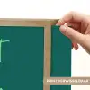 c'est la fucking vie - Groen - Handgeschreven Light Box met batterij (Wandlamp) middel -USP_websiteprintNL