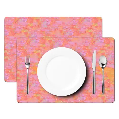 Vloeiend - Verf - Perzik Placemat vinyl groot 368 -zzsfeer2_Kitchenyeah-website