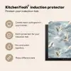 Wolken - Kraanvogels - Blauw Inductie beschermer vinyl 3mm middel 274 -vsfeer2_ENG