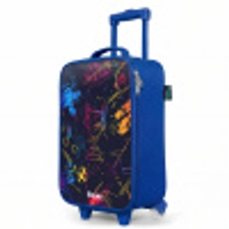 Neon sporttrofee design Kinderkoffer - Blauw klein -productfoto_schuin