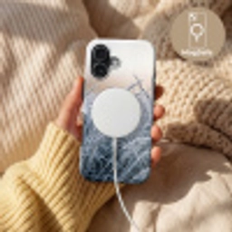 Rijp - Gras - Kristallen - Winter - Minimalistisch Toughcase MagSafe Apple iPhone 17 klein -USP_MagsafeV