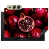 Granaatappel - Rood - Fruit Inductie beschemer met haakjes klein -3d