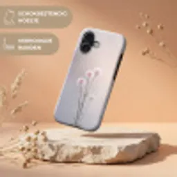 Bloemen - Bollen - Roze Toughcase MagSafe Apple iPhone 17 klein -USP_RandenV_NL