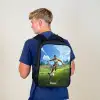 Voetbal - Jongen - Goal - Voetbaltenue Rugzak - Zwart middel -sfeer8
