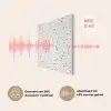 Terrazzo -  Patroon  -  Créme PET vilt klein 837 -USP_NL