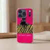 Kat - Baas - Roze - Tijgerprint Telefoonhoesje iPhone 17 Pro klein -sfeer2