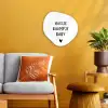 Spreuken - Huisje boompje baby - Quotes Wandcirkel Organisch Forex 3mm klein -sfeer4