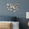 Vormen - Letters - Graffiti - Zwart poster papier klein -sfeer2