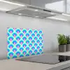 Regenbogen - Waaier - Vrolijk keuken achterwand spatscherm klein 900 -3d_schuin