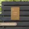 Carpe Diem met Vlinder tuinposter los doek klein -sfeer3