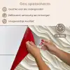 Golven - Wit - Minimalistisch keuken achterwand spatscherm klein 900 -spatscherm_NL