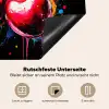Kersen - Fruit - Graffiti - Verf - Abstract - Modern - Kleurrijk Inductie beschermer vinyl 3mm middel -tsfeer4_DE