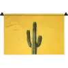 Cactus - Groen - Minimalistisch Wandkleed katoen klein -zz3d