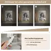 Poedel - Hond - Zwart - Wit - Schattig - Pasta Light Box met kabel (Tafellamp) klein -USP_dimbaarNL