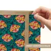 Groen - Disco - Patroon Light Box met batterij (Wandlamp) middel 907 -USP_websiteprintNL