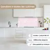 Marmer - Patroon - Mozaïek - Roze keuken achterwand 2 middel 871 -sfeer4_FR