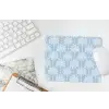 Palmboom - Modern - Blauw muismat rubber klein 262 -witbureau