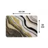Edelsteen - Abstract - Marmer - Natuur Placemat vinyl groot -specs