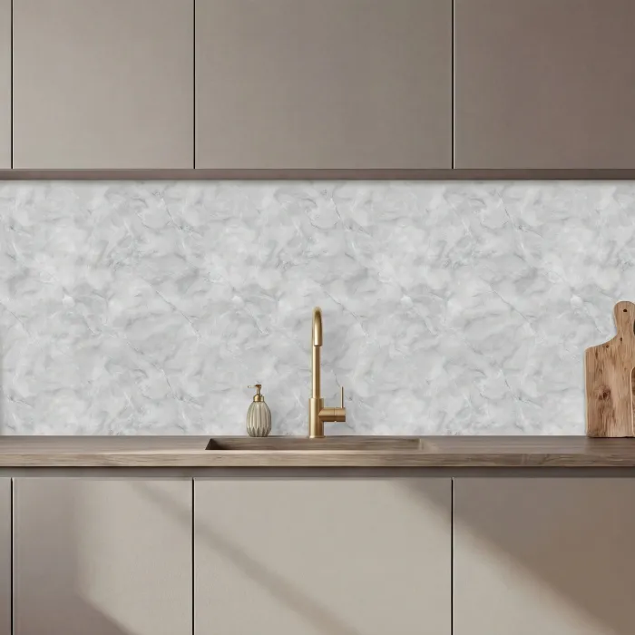 Grijs - Marmer - Mat keuken achterwand 2 middel 871 zz_3dshopping