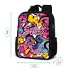 Girly graffiti Rugzak - Zwart middel -productfoto_formaten