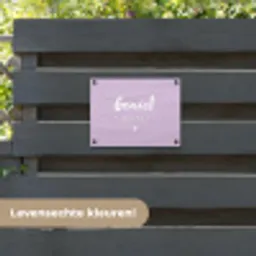 Quotes - Geniet meer niet - Tekst - Genieten tuinposter los doek klein -sfeer3