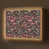 Spat - Abstract - Waterverf - Zacht Light Box met batterij (Wandlamp) middel 907 -z3d_website
