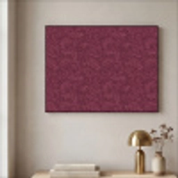 Bladeren - Patroon - Paars Textielframe zwart klein 947 -sfeer2