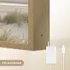 Zandstrand - Bewolkt - Duinen Light Box met batterij (Wandlamp) middel -USP_websiteoplaadbaarNL