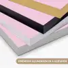 Tekst - Roze - Love - Hart Textielframe zwart klein -USP_kleurenNL
