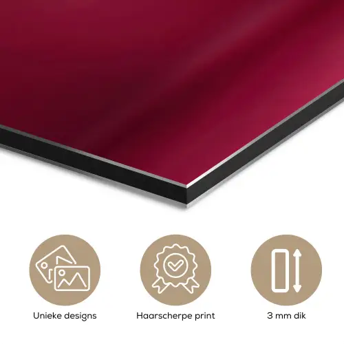 Hengst - Steigert - Rood aluminium wit klein -closeup_NL
