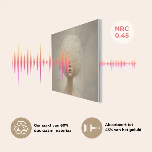 Dromerig - Beige - Paardenbloemzaadjes PET vilt klein -USP_NL