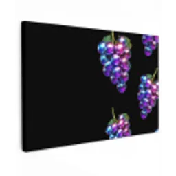 druiven-3-2-gigapixel-standard-v2-2x Tuinposter op houten frame 2 cm dik klein -3d