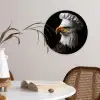 Arend -Amerika - Koksmuts - Vogel - Stoer Wandcirkel plexiglas klein -sfeer4