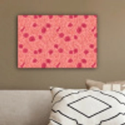 Weidebloemen - Romantisch - Roze canvas 2cm klein 34 -sfeer3