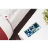 Abstract - Islamitisch - Blauw - Wit Telefoonhoesje Samsung Galaxy S10 Lite klein -kamerS10Lite