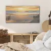 Strand - Duinen - Zonsondergang PET vilt middel -sfeer3
