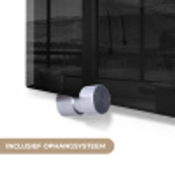 Aap - Dier - Bad - Zwart - Wit - Humor plexiglas 5mm klein -zzsysteem_NL