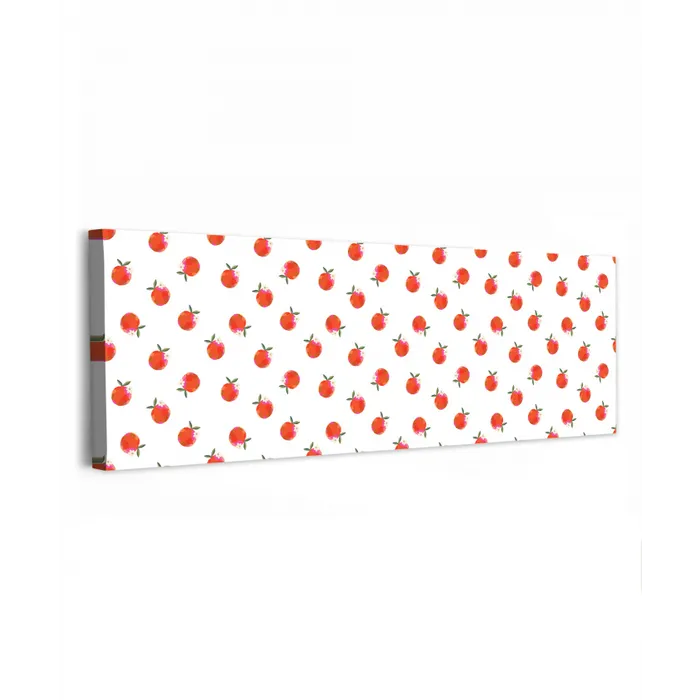Oranje - Sinaasappel - Bloemetje canvas 2cm klein 828 -z3d