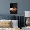 Stilleven - Vintage - Borrelplank fotolijst zwart zonder passe partout klein -sfeer3