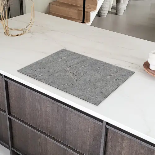 Beton - Patronen - Steen Inductie beschermer vinyl 3mm klein 276 -sfeer8